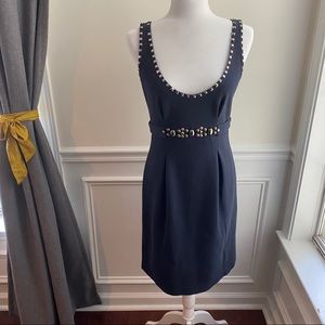 Navy Rebecca Taylor Cocktail Dress, 6
